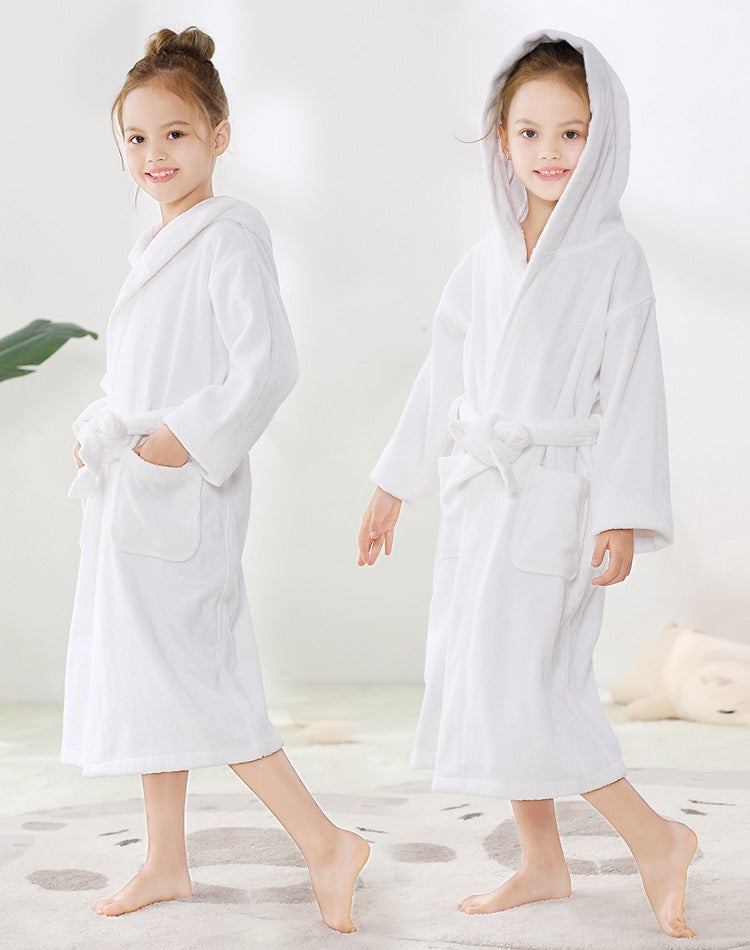 Kid robes and ponchos
