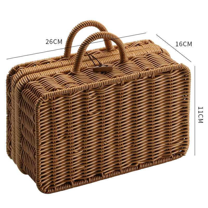 Suitcase basket
