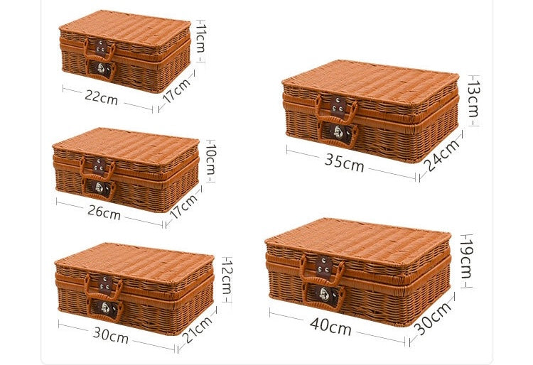 Suitcase basket