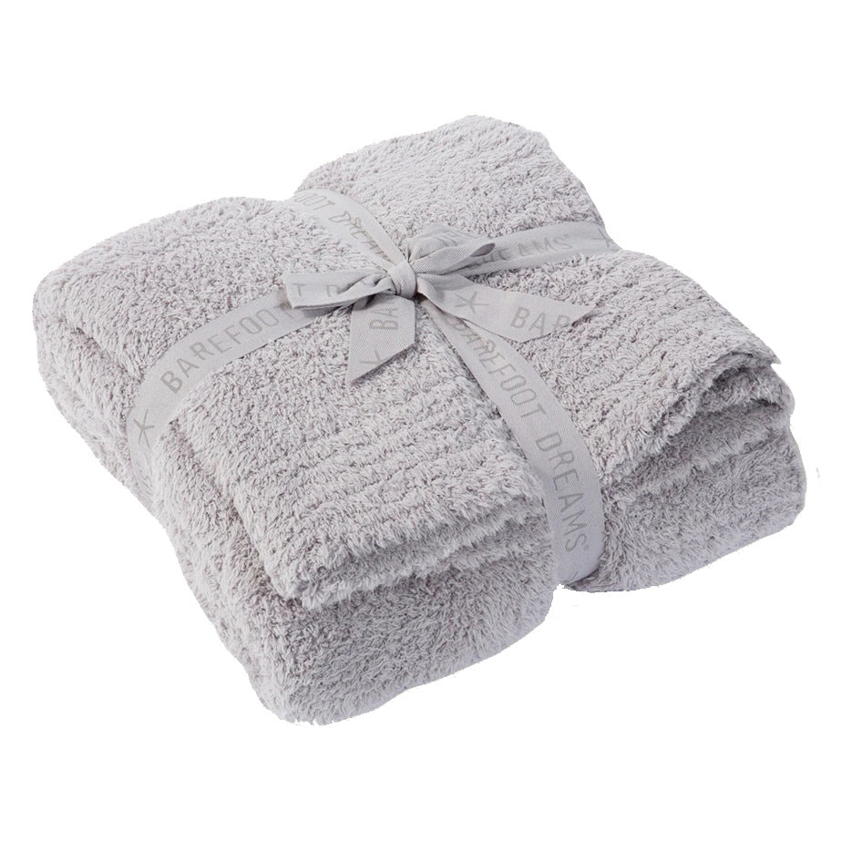 Cozy chic blanket