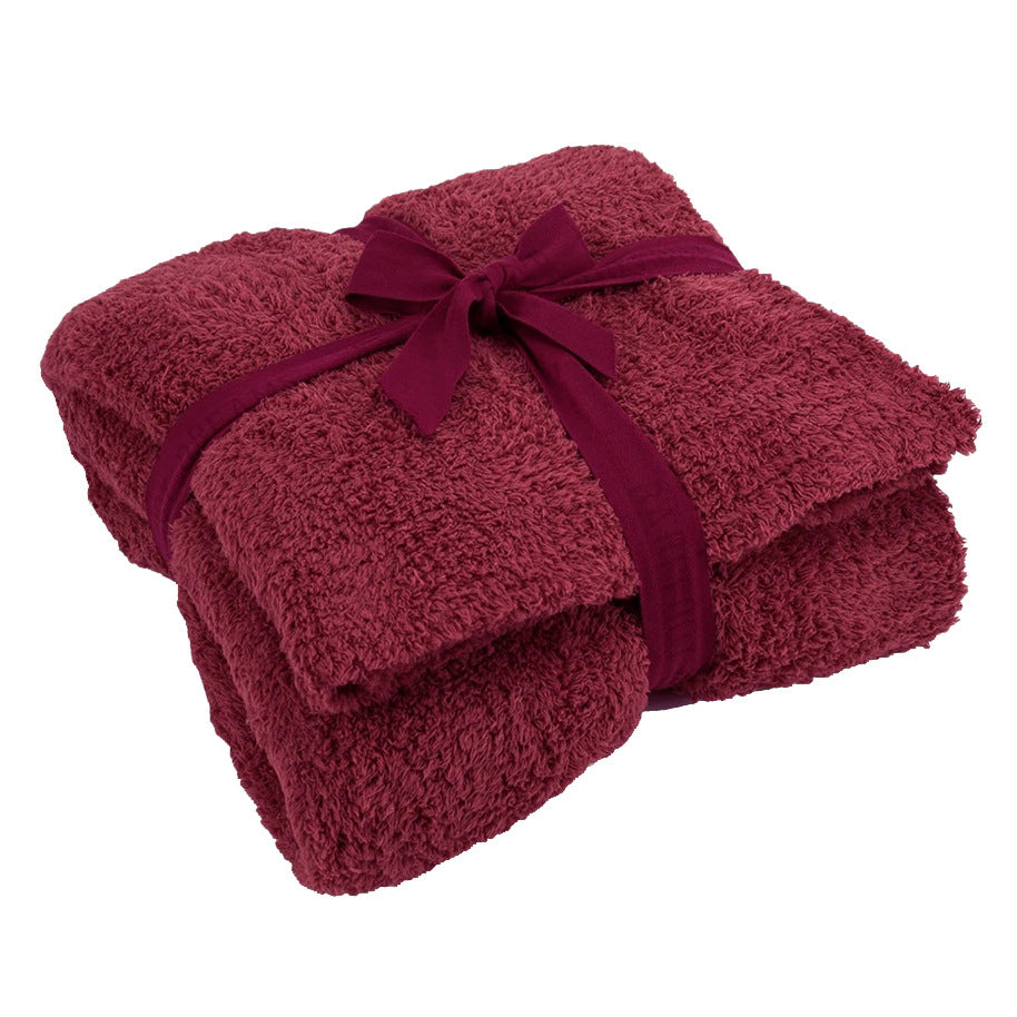 Cozy chic blanket