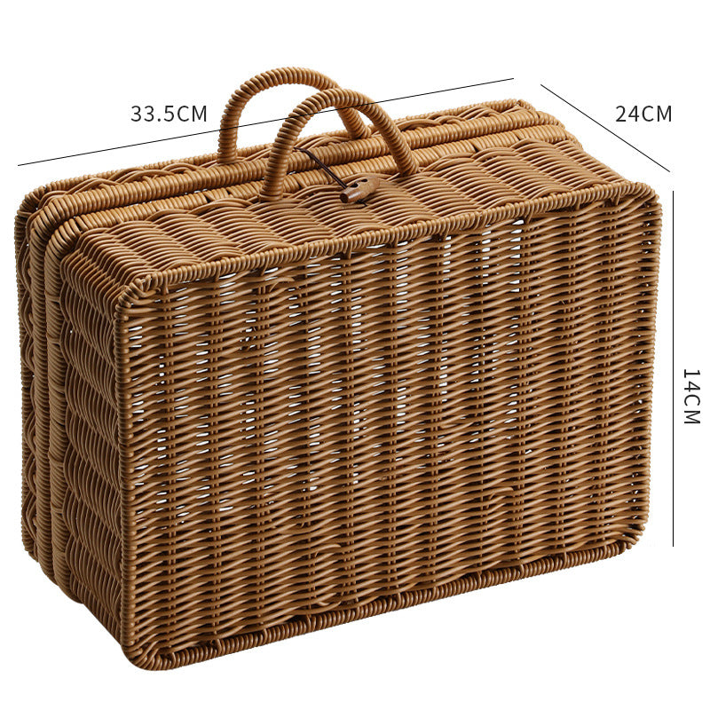 Suitcase basket