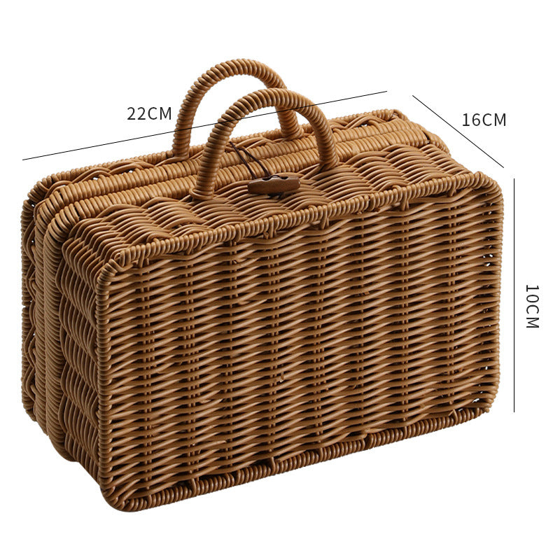 Suitcase basket