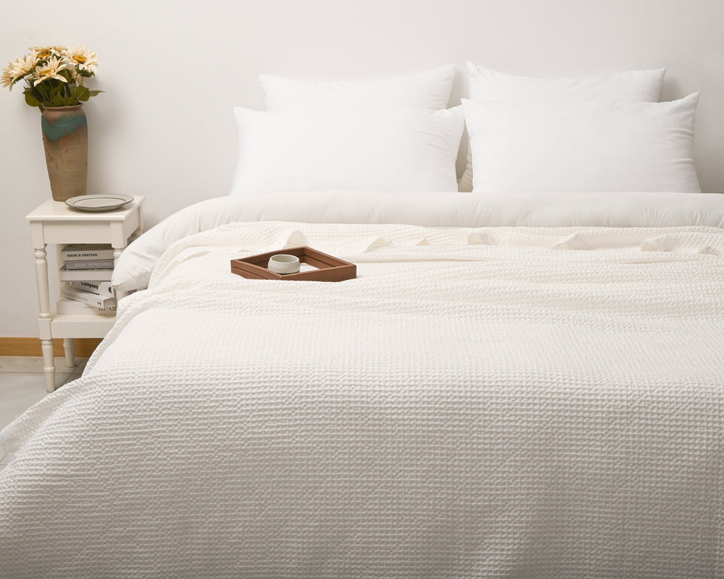 Waffle blanket