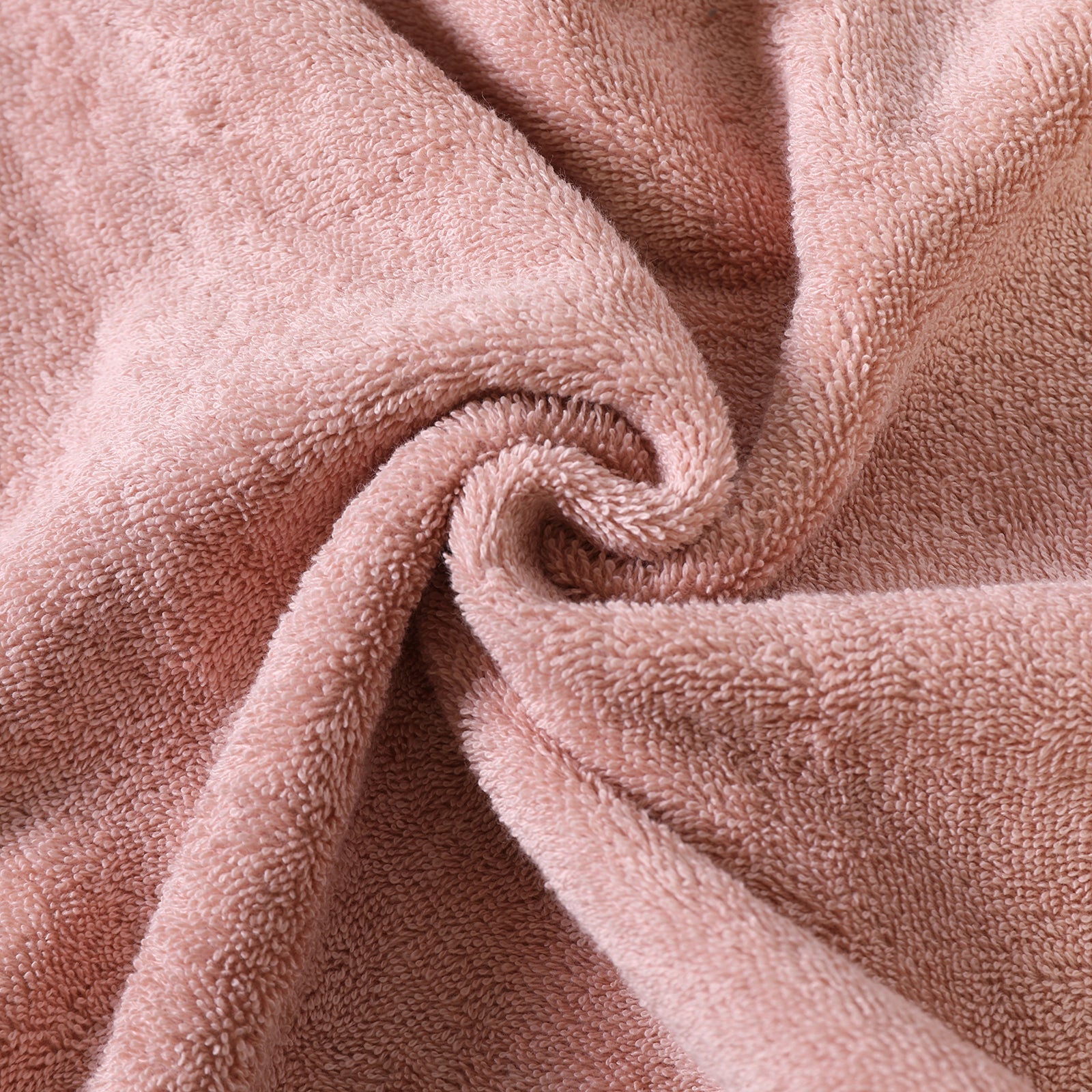Dobby bordered towels