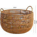Storage basket with handle