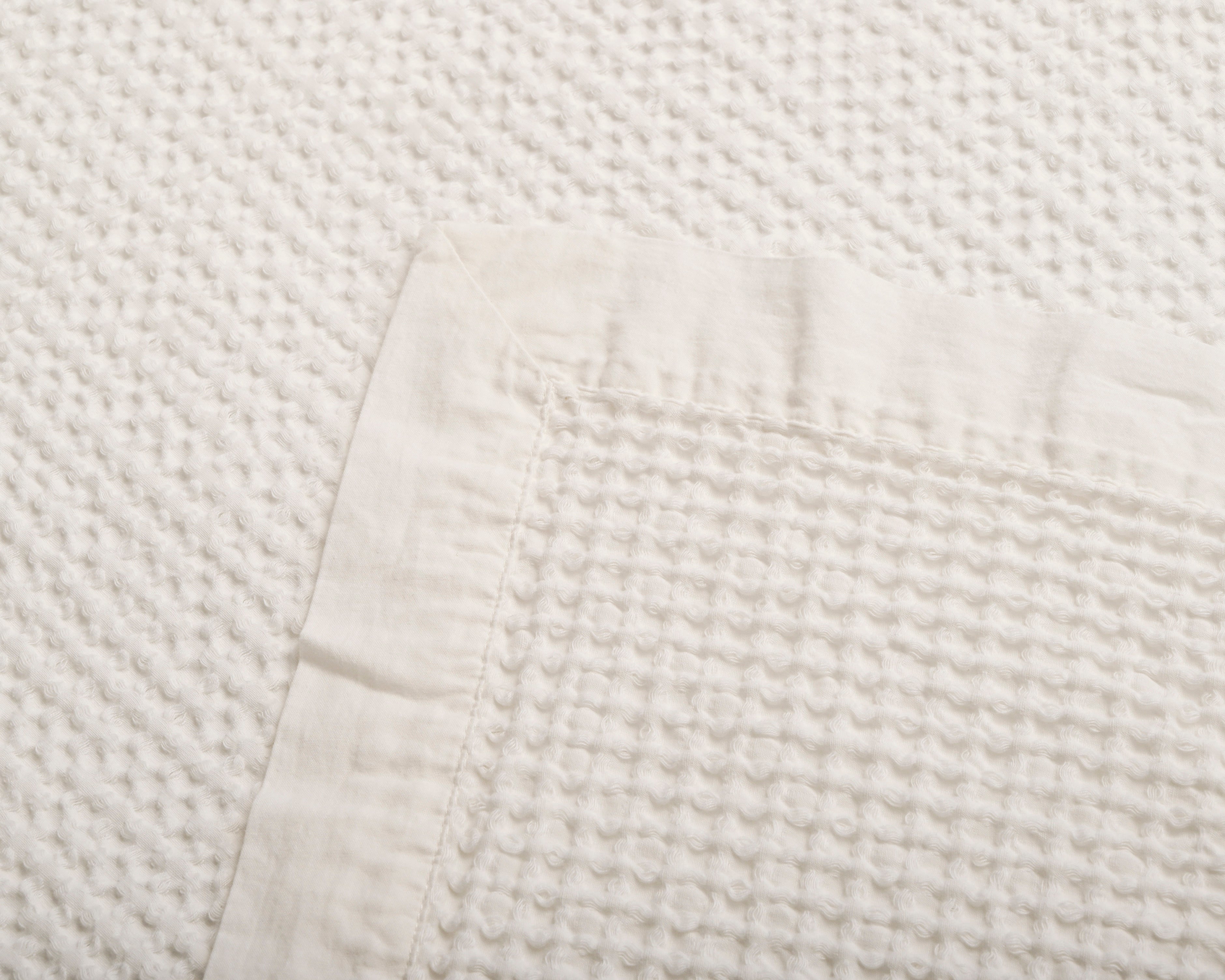 Waffle blanket