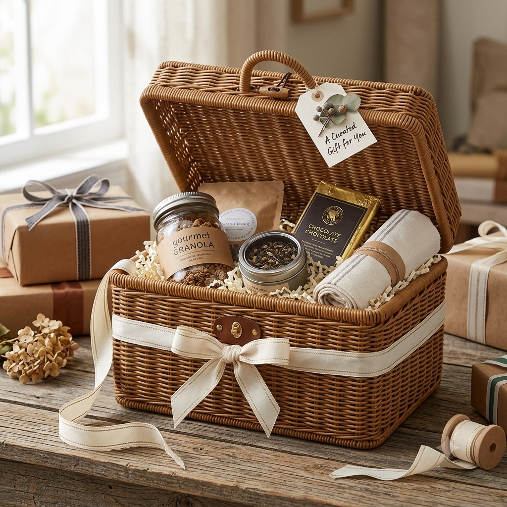 Suitcase basket
