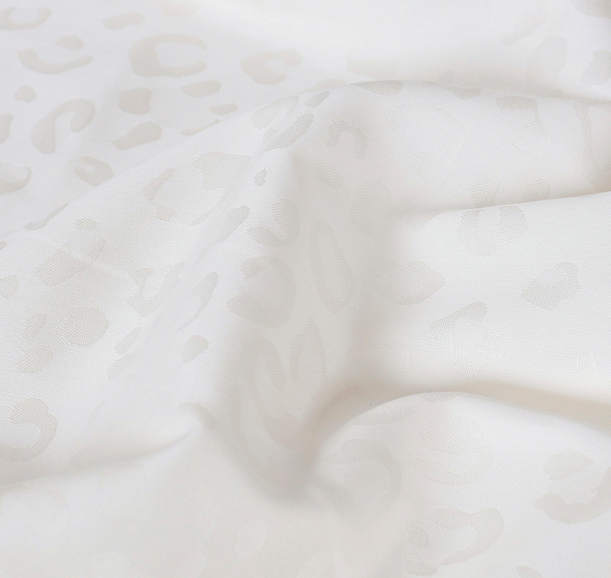 Leopard pattern Jaquard bedding set