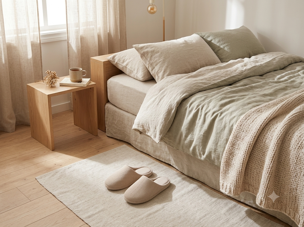 Japanese soft sole silent Indoor slippers